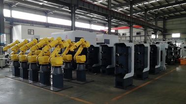چین دستگاه بوفینگ رباتیک 380 ولت ، ماشین ریختن سطح فلز صنعتی تامین کننده